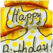 balon foliowy happy birthday tort zolty godan 31 shp