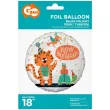 balon foliowy happy birthday tygrysek godan 18 rnd