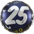 balon foliowy happy birthday urodziny 25 granatowy folat 18 rnd