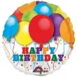 balon foliowy happy birthday z balonami amscan 9 shp