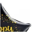 balon foliowy happy birthday zloto czarny jix 18 str