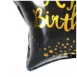 balon foliowy happy birthday zloto czarny jix 18 str