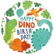 balon foliowy happy dino birthday amscan 17 rnd