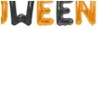 balon foliowy happy halloween czarno pomaranczowy partypal 16 ltr