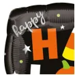 balon foliowy happy halloween czarny amscan 16 sqr