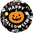 balon foliowy happy halloween dynia qualatex 18 rnd