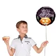 balon foliowy happy halloween dynia qualatex 18 rnd
