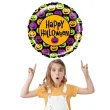 balon foliowy happy halloween dynie betallic 21 rnd