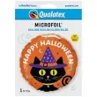balon foliowy happy halloween kot czarownicy qualatex 18 rnd
