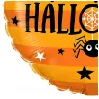 balon foliowy happy halloween pajak i gwiazdki pomaranczowy qualatex 18 rnd