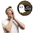 balon foliowy happy halloween z duszkiem betallic 18 rnd