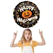 balon foliowy happy halloween z dynia betallic 18 rnd