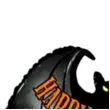 balon foliowy happy halloween z nietoperzem betallic 42 shp