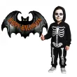 balon foliowy happy halloween z nietoperzem betallic 42 shp