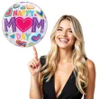 balon foliowy happy mom day dzien matki qualatex bubbles 22 orb