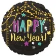 balon foliowy happy new year amscan 18 rnd
