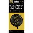 balon foliowy happy new year classy party zloto czarny pd party 18 rnd