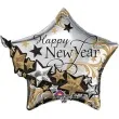 balon foliowy happy new year gwiazda multi amscan 27 str