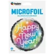 balon foliowy happy new year pryzmatyczny qualatex 18 rnd