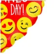 balon foliowy happy valentines day serce emoji betallic 18 hrt