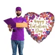 balon foliowy happy valentines day serce opalizujace grabo 18 hrt