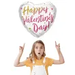 balon foliowy happy valentines day serce z brokatem qualatex 18 hrt