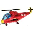 balon foliowy helikopter czerwony flexmetal 24 shp