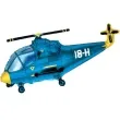 balon foliowy helikopter niebieski flexmetal 24 shp