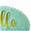 balon foliowy hello baby mietowy jix 24 shp