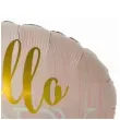 balon foliowy hello baby rozowy jix 24 shp