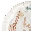balon foliowy hello baby safari amscan 18 rnd
