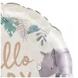 balon foliowy hello baby safari amscan 18 rnd