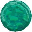 balon foliowy holographic circle zielony amscan 17 rnd