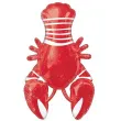 balon foliowy homar gigang amscan 39 shp