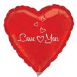 balon foliowy i love you czerwony amscan 9 hrt