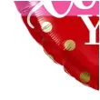 balon foliowy i love you w kropki qualatex 18 hrt