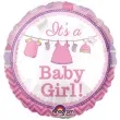 balon foliowy its a baby girl rozowy amscan 9 rnd