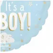 balon foliowy its a boy bocian niebieski 18 amscan rnd
