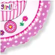 balon foliowy its a girl dziewczynka w wozku rozowy flexmetal 18 rnd