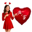 balon foliowy ja i ty czerwony 18 hrt