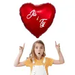 balon foliowy ja i ty czerwony 18 hrt