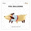 balon foliowy jamnik w sweterku partydeco 35 shp