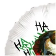 balon foliowy joker ha ha ha bialy 18 rnd