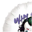 balon foliowy joker why so serious bialy 18 rnd
