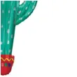 balon foliowy kaktus amscan 38 shp