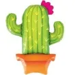 balon foliowy kaktus doniczkowy qualatex 39 shp