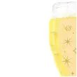 balon foliowy kieliszek z szampanem qualatex 39 shp