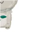 balon foliowy koala z lisciem amscan 28 shp