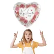 balon foliowy kocham cie kwiaty bialy premioloon 17 hrt