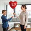 balon foliowy kocham cie mamo czerwony 18 hrt